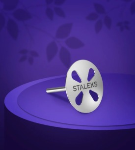 STALEKS EXPERT PODODISC L Değiştirilebilir yedek zımparalı pedikür diski, 180 grit 25 mm (5 adet)