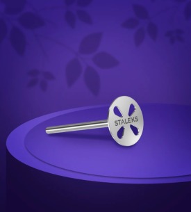 STALEKS EXPERT PODODISC S Uzatılmış PODODISC pedikür diski, değiştirilebilir yedek zımparalar ile, 180 grit 15 mm (5 adet)