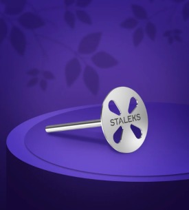 STALEKS EXPERT PODODISC M Değiştirilebilir zımparalı uzatılmış pedikür diski, 180 grit 20 mm (5 adet)