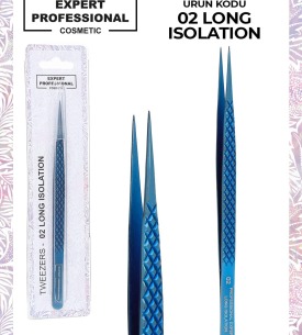 İpek Kirpik Cımbızı 02 Long Isolation