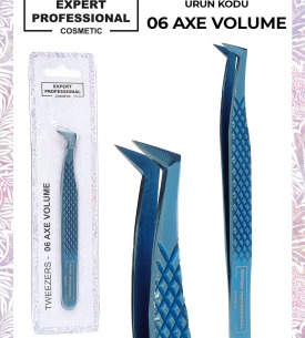 İpek Kirpik Cımbızı 06 Axe Volume