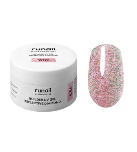 9819 RUNAİL BUILDER UV GEL REFLECTIVE DIAMOND - 15gr simli jel