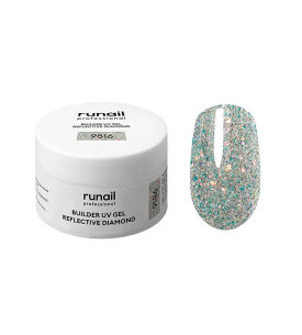 9816 RUNAİL BUILDER UV GEL REFLECTIVE DIAMOND - 15gr simli jel