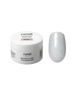 9869 Builder UV Gel Milk Diamond - 15 gram