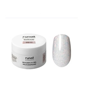 9870 Builder UV Gel Milk Diamond - 15 gram