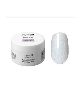 9872 Builder UV Gel Milk Diamond - 15 gram