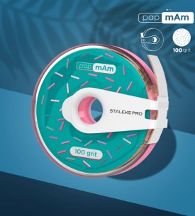 STALEKS EXPERT Donut papmAm Düz törpüler için yedek zımpara, 100 grit