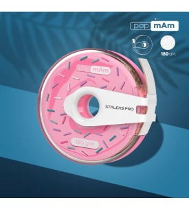 STALEKS EXPERT Donut papmAm Düz törpüler için yedek zımparalar, 180 grit