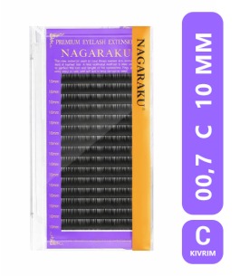 Nagaraku Classic İpek Kirpik - 00,7 C - 10 mm