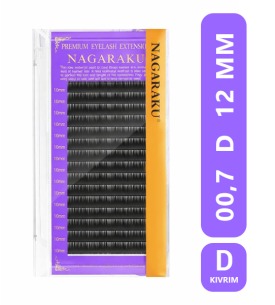 Nagaraku Classic İpek Kirpik - 00,7 D - 12 mm