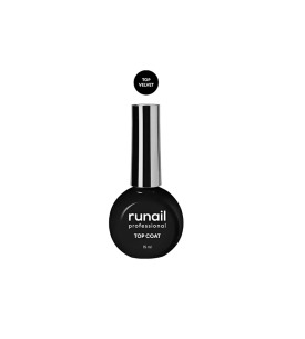 Runail Velvet Mat Top Coat (Kadife - Mat) - 15 ml 