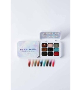 Ombre Ve Nail Art Boyası - 9 Renk A