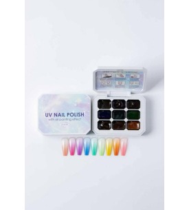 Ombre Ve Nail Art Boyası - 9 Renk E